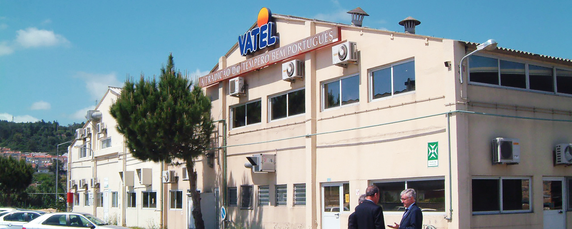 Firmengebäude von der Gesellschaft Vatel am Standort Alverca in Portugal