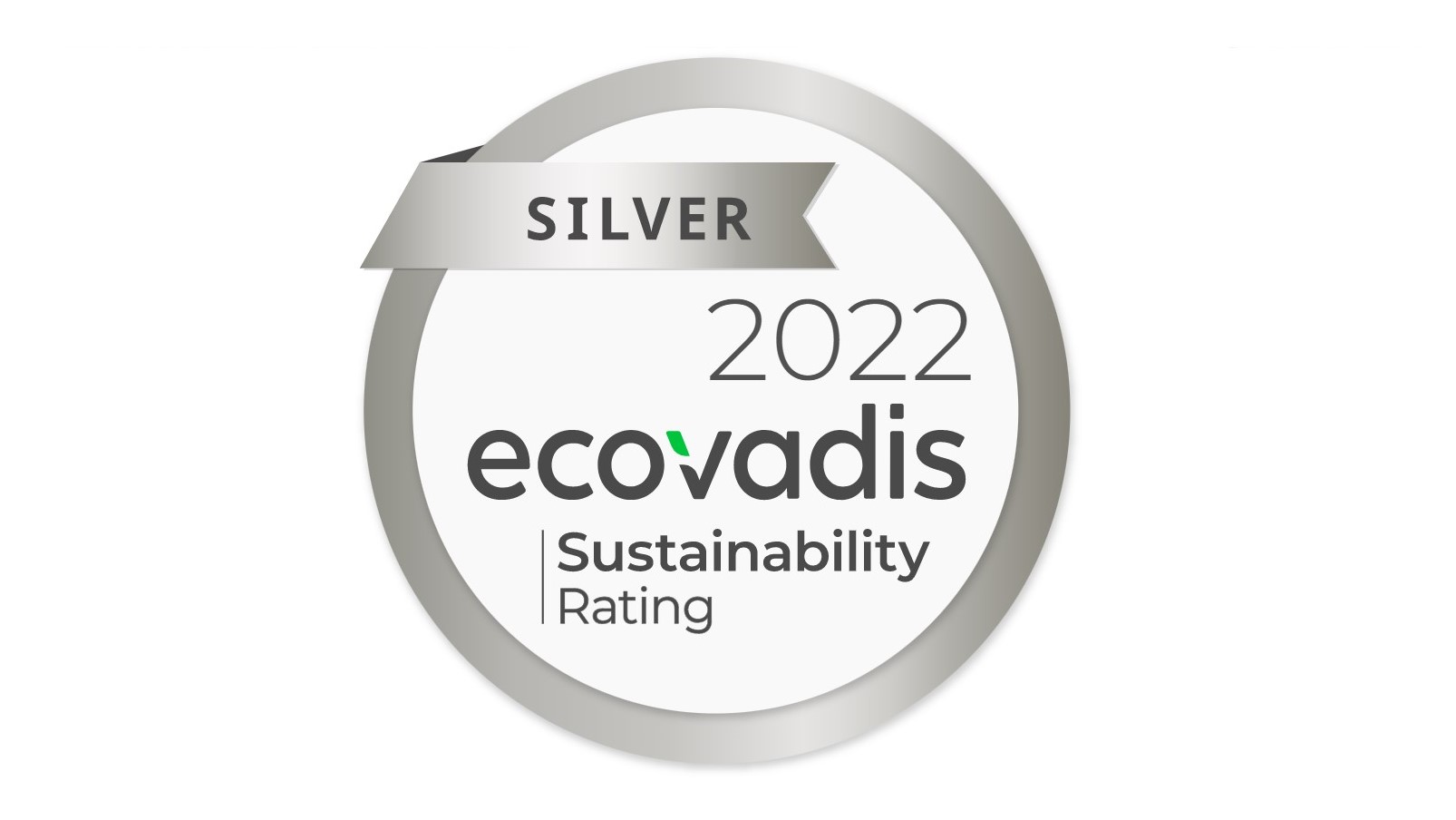 EcoVadis silver medal CSR Rating 2022