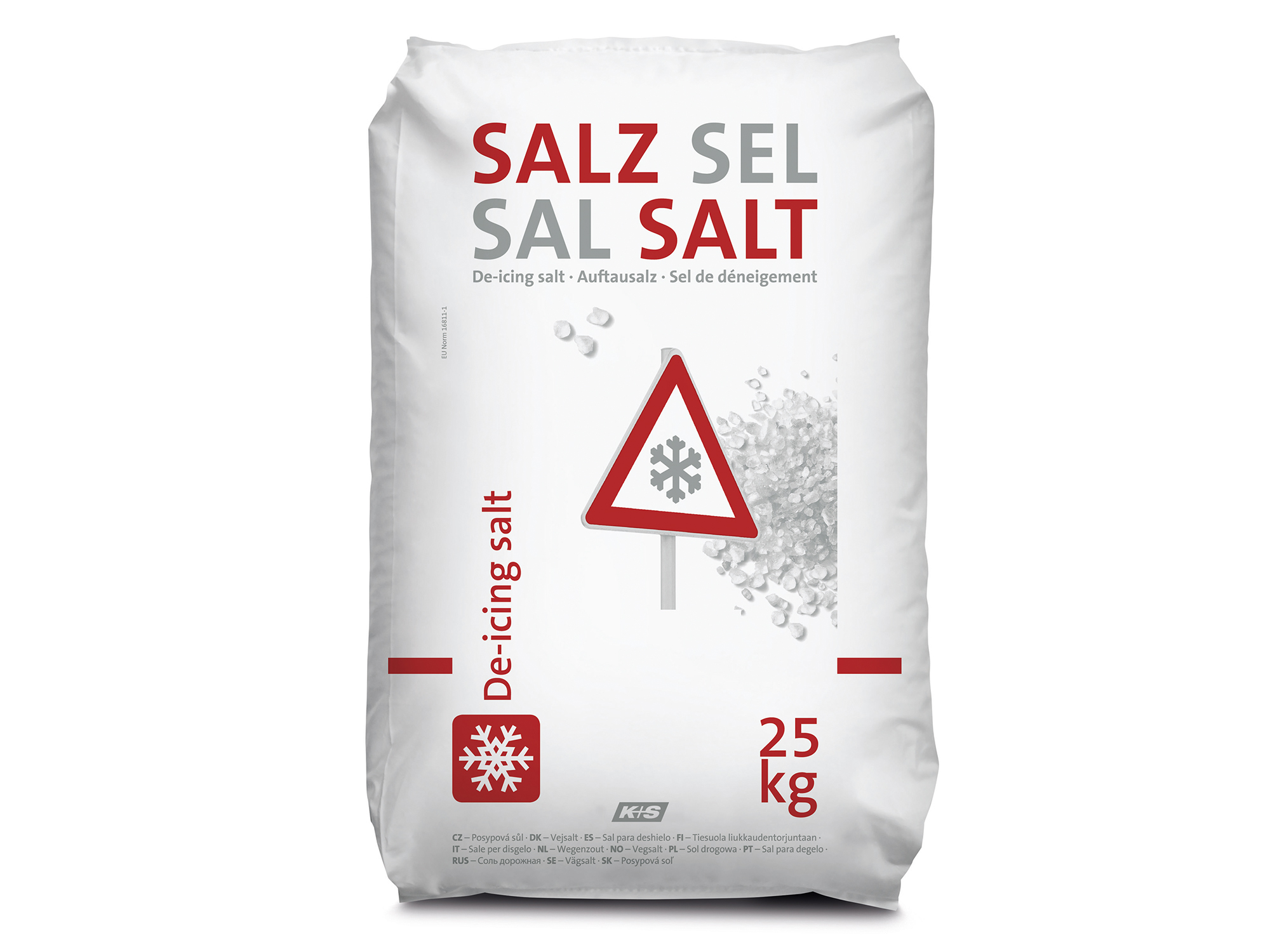 De-icing salt 25kg bag (4:3)