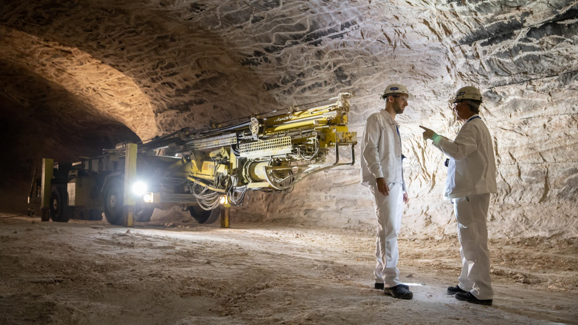 Praktische Einblicke: Bergbau-Trainees unter Tage