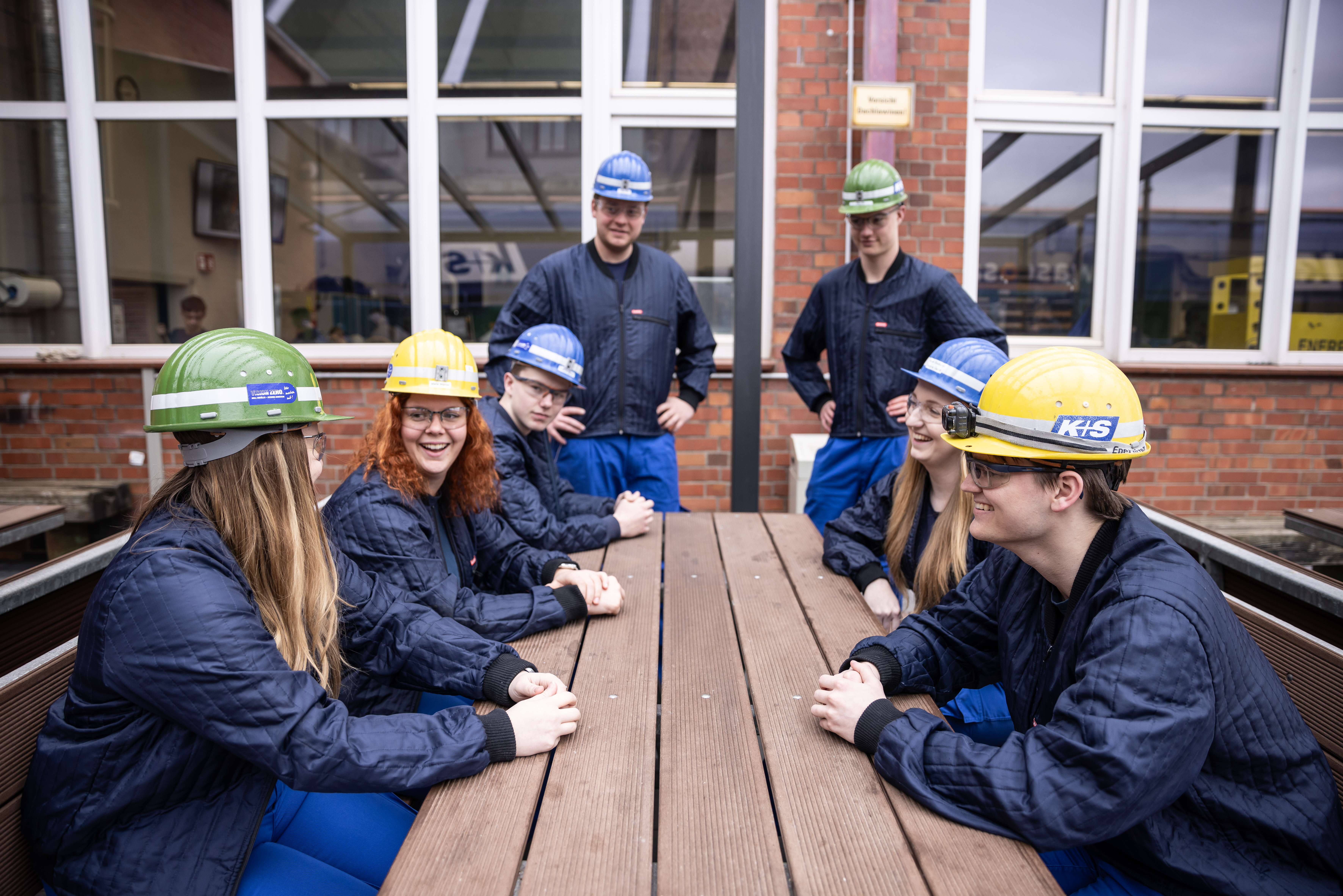 Apprentices are talking