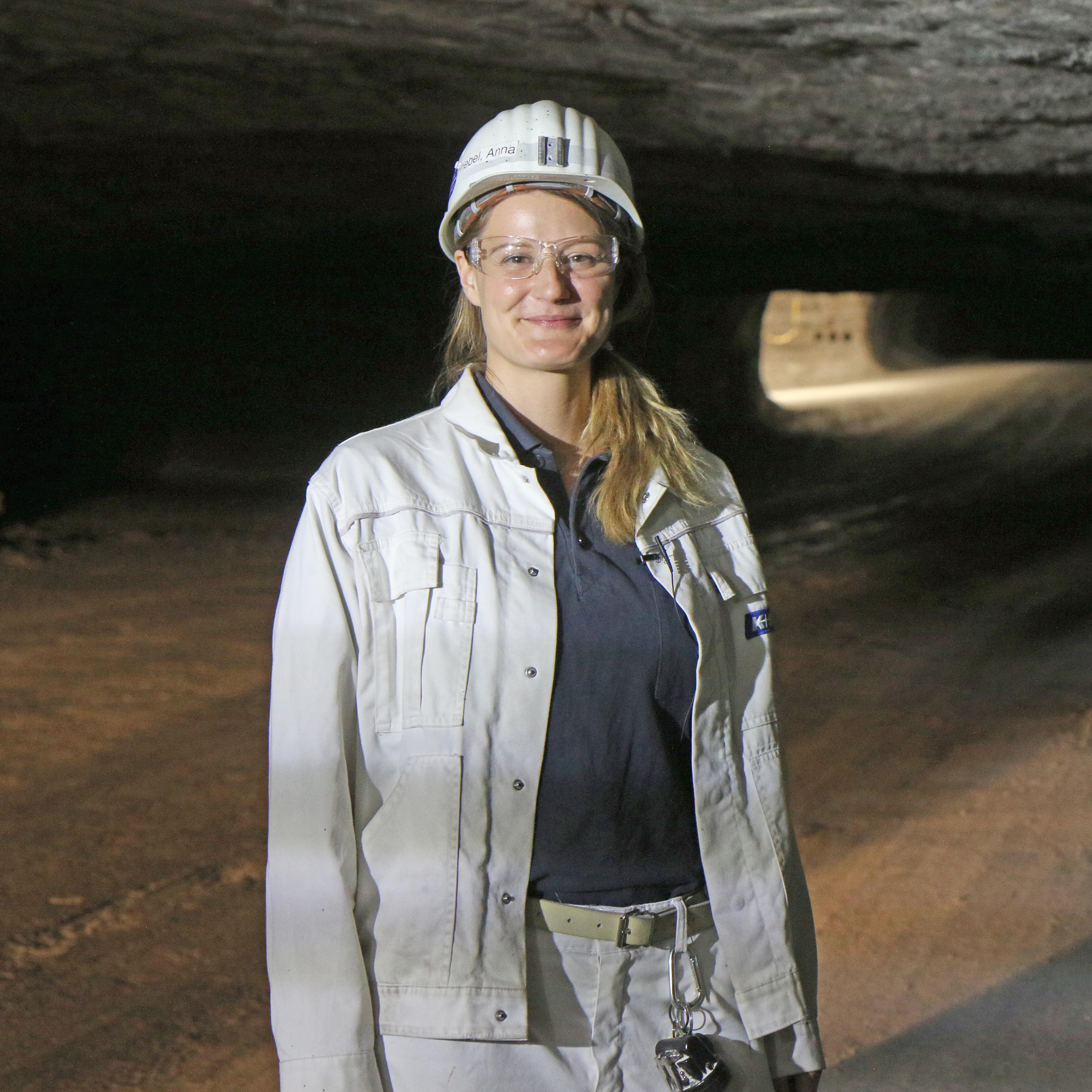 Anna Friebel, Trainee Bergbau & Geologie bei K+S