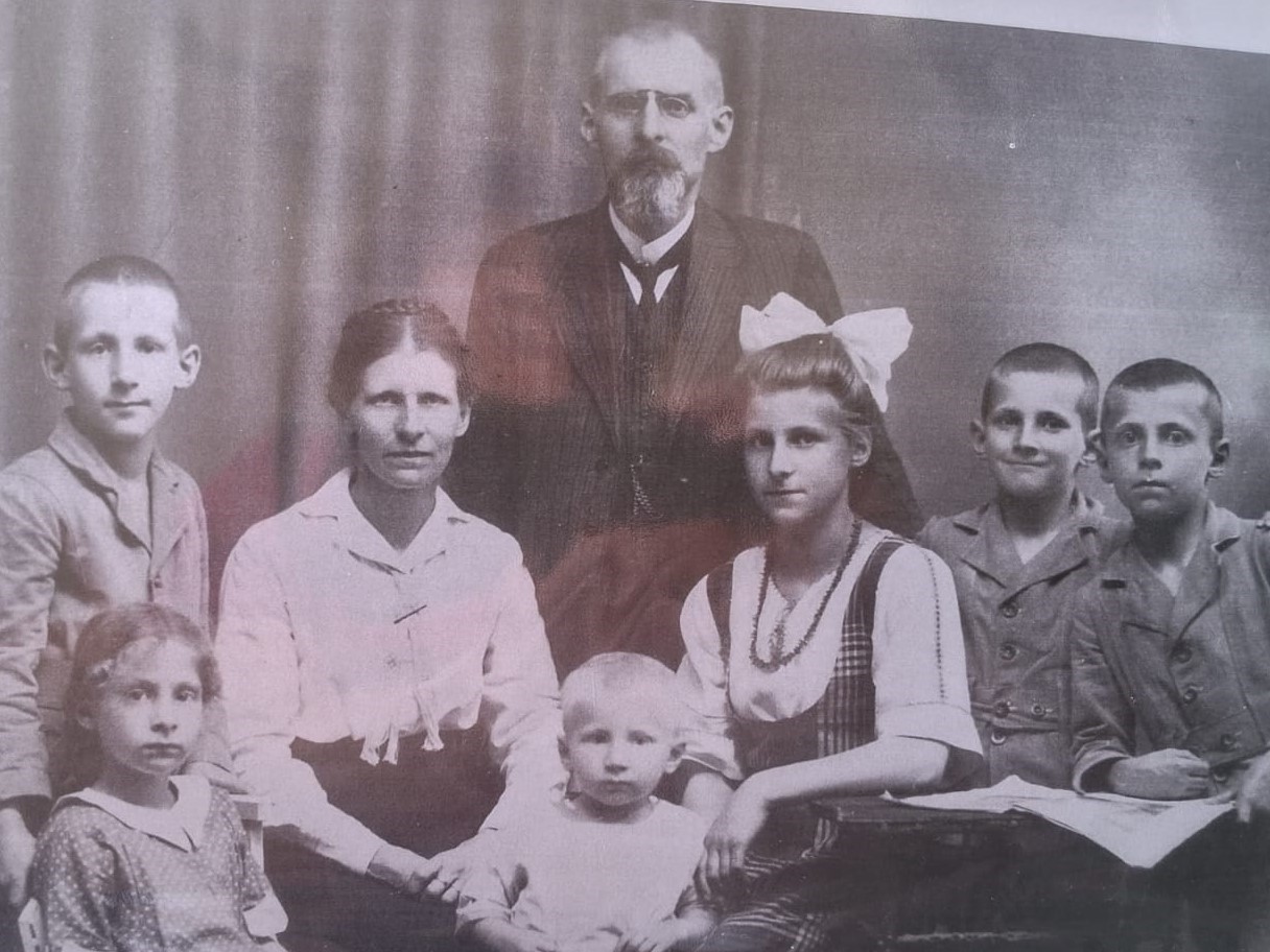 Familie Karl Ramminger bei der Ausreise nach Brasilien 1921