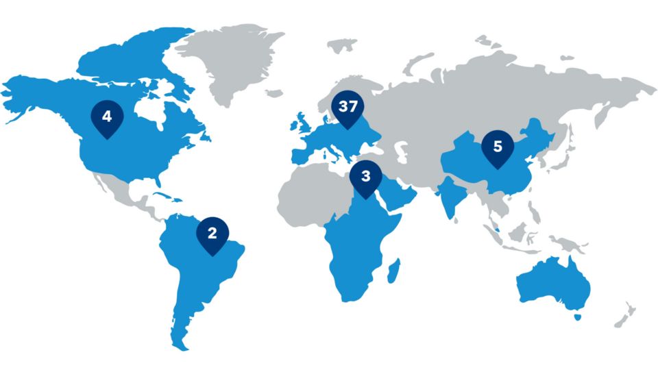 K+S Sites worldwide | K+S-Standorte weltweit