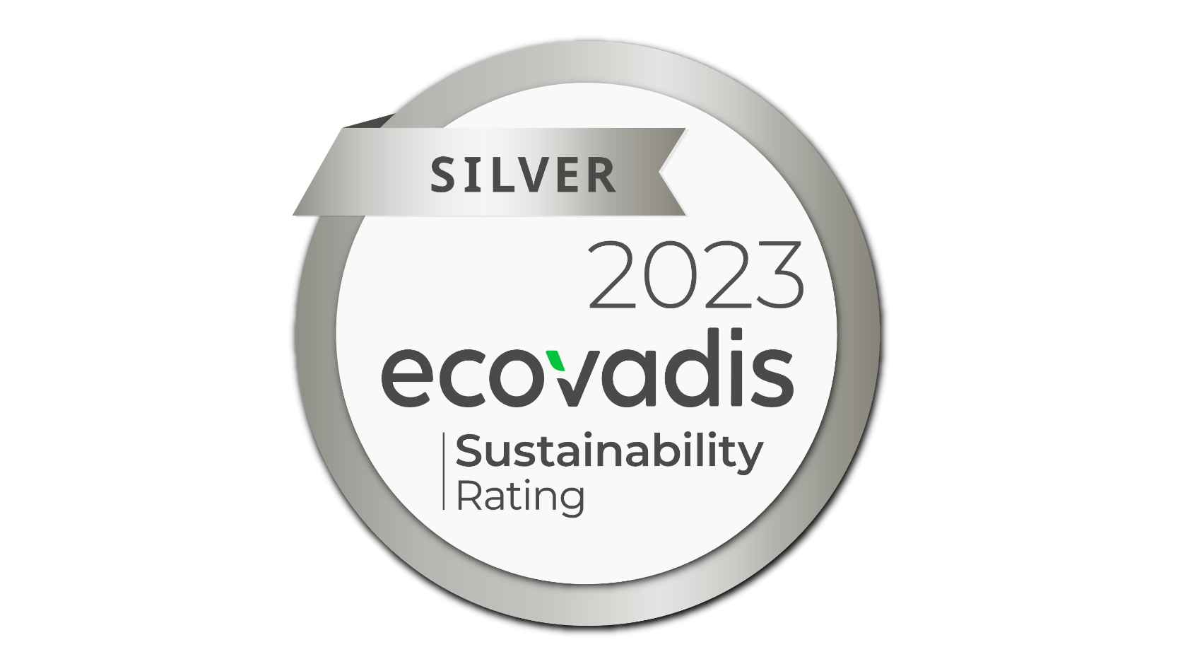 EcoVadis-Silber Medaillie